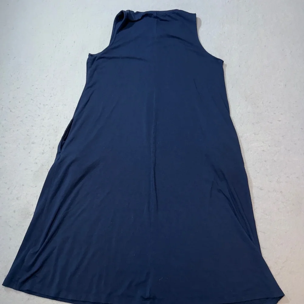 Wonder‎ Nation Swing Dress Girls XL 14-16 Plus Blue Excellent Sleeveless Pockets